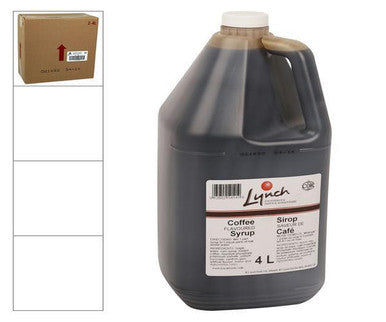 Lynch Syrup Coffee Milkshake 4 LTR/1 Gallon (2/Case) - Canadian Made