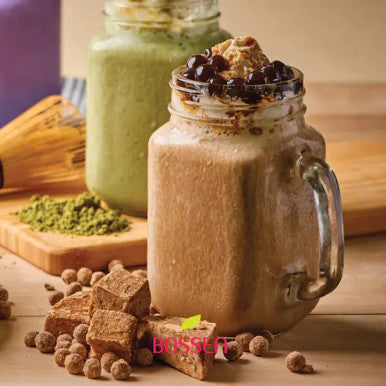 Bossen All-in-One Bubble Tea Milk Tea Powder Mix 2.2 lb. (1 kg) | Full-Bodied Black Tea(10/Case)