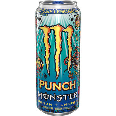 MONSTER Punch Aussie Style Lemonade 473 ml | 12.48 lbs | 12/Case