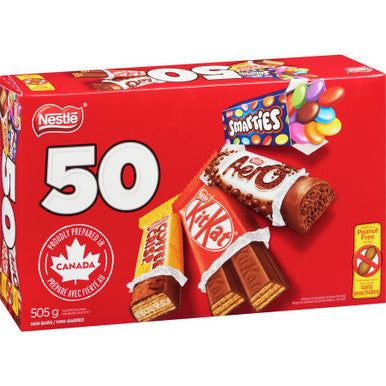 NESTLE Mini Halloween Assorted Bars 1g  50 Pack (8/Case)