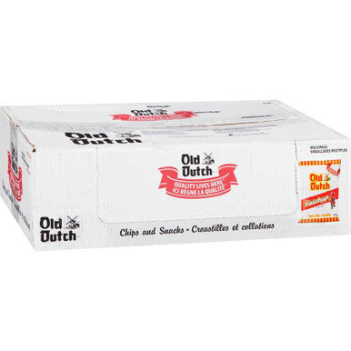 OLD DUTCH Ketchup Potato Chips, Vending Chips  | 40G/Unit, 40 Units/Case