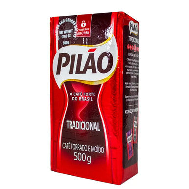 PilÃ£o Ground Coffee 500g (20-Case) - Experience the Authentic Taste of Brazil