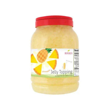 Bossen Pineapple Jelly Topping 8.38 lb. (3.8 kg) - 4/Case | Tropical Pineapple