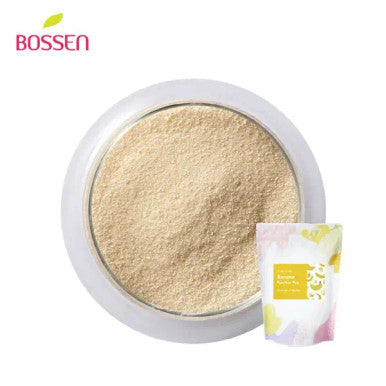 Bossen 2.2 lb. (1 kg) Bubble Tea Banana Powder Mix | Sweet Banana Flavor(10/Case)