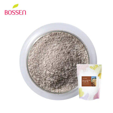 Bossen Okinawa Milk Tea Powder Mix 2.2 lb. (1 kg) | Full-Bodied Black Tea Flavor(10/Case)