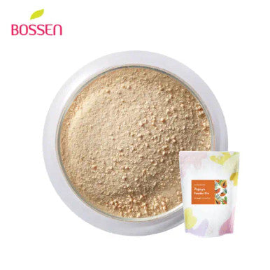 Bossen Papaya Bubble Tea Powder Mix 2.2 lb. (1 kg) | Refreshingly Sweet, Caffeine-Free(10/Case)