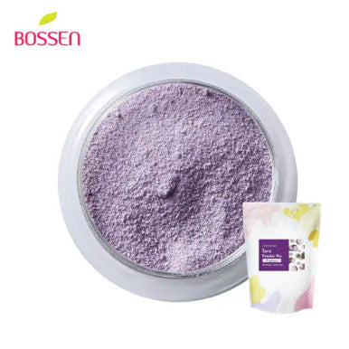 Bossen 1 kg (2.2 lb.) Premium Taro Powder Mix - Creamy Delight for Bubble Tea(10/Case)