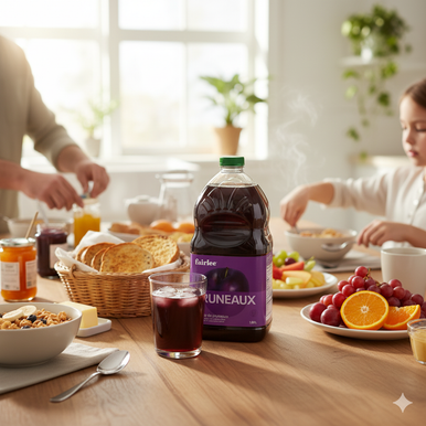 Fairlee Juice Prune Nectar 1.89L/63.91oz (6/Case) - Canadian Made