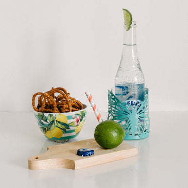 Jarritos Mineragua 370ml Sparkling Water Glass- 24/Case - Canadian Made