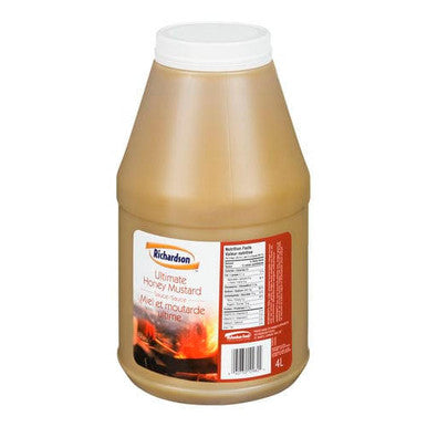 Richardson Sauce Honey Mustard Ultimate 4 LT (8.8 lbs) (2/Case)- Canadian Made