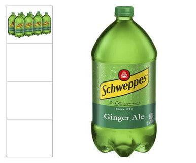 Schwepps Drink Ginger Ale 2 L/67 ounces (8/Case)