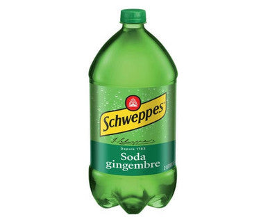 Schwepps Drink Ginger Ale 2 L/67 ounces (8/Case)