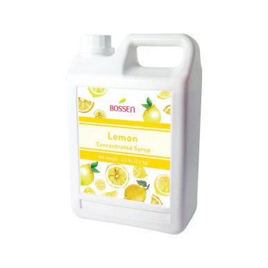 Bossen Lemon Bubble Tea Concentrated Syrup 64 fl. oz. (1.81 kg)(6/Case)