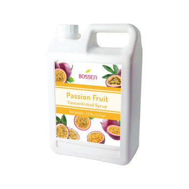 Bossen Passion Fruit Bubble Tea Concentrated Syrup 1.9 kg (64 fl. oz.) - Tropical Bliss(6/Case)