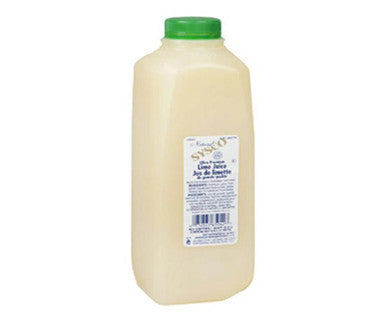 Sysco Classic Natural Juice Lime Pasteurized Ultra Premium 1 QT (6/Case)