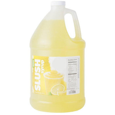 Table Top King Lemon Slushy Syrup 5:1 Concentrate BONUS Squeeze Pump