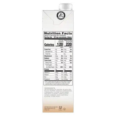 Tazo Pumpkin Spice Latte 1:1 Concentrate - 32 fl. oz.  (12/Case)
