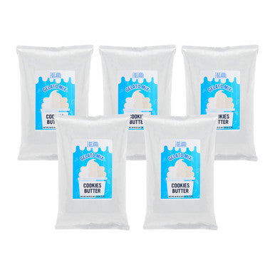 The Gelato Lab Cookie Butter Soft Serve Mix 3 lb/1.36 kgs - 5/Case
