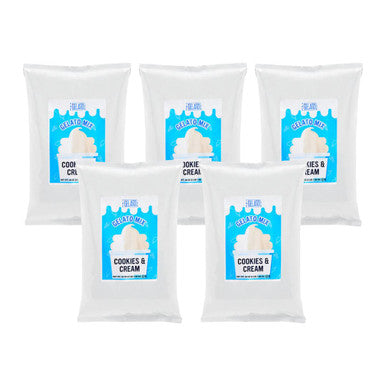 The Gelato Lab Cookies & Cream Soft Serve Mix 3 lb/1.36 kgs - 5/Case