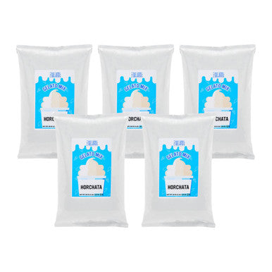The Gelato Lab Horchata Soft Serve Mix 3 lb/1.36 kgs - 5/Case