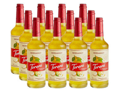 Torani Puremade Bergamot Flavoring Syrup - 750 mL of Complex (12/Case)