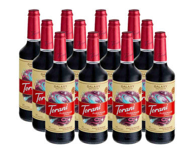 Torani Puremade Galaxy Sweetened Flavoring Syrup - 750 mL (12/Case)