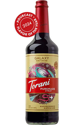Torani Puremade Galaxy Sweetened Flavoring Syrup - 750 mL (12/Case)