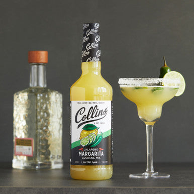 Collins Jalapeno Margarita Cocktail Mix, 32 oz./946 ml