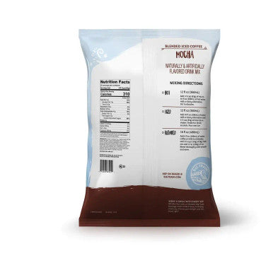 Big Train 3.5 lbs Mocha Blended Ice Coffee Mix (5/CASE)