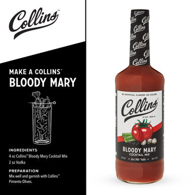 Collins Classic Bloody Mary Cocktail Mix 32oz./946ML