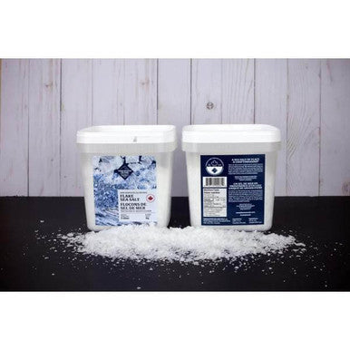 Vancouver Island Hand Harvested All Natural Flake Sea Salt- 1kg