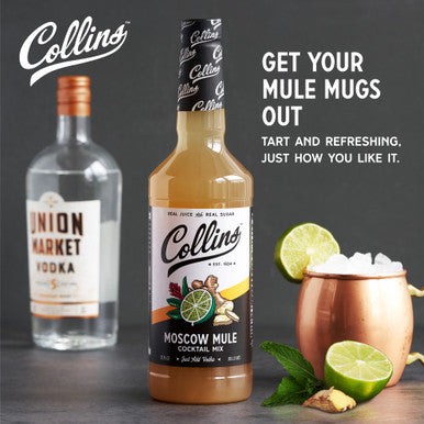 Collins Moscow Mule Cocktail Mix, 32oz/946ml