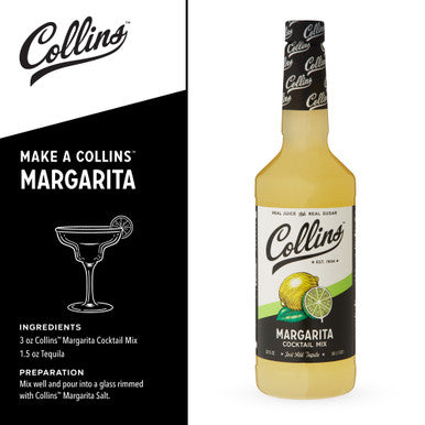 Collins Margarita Cocktail Mix 946ml/32oz