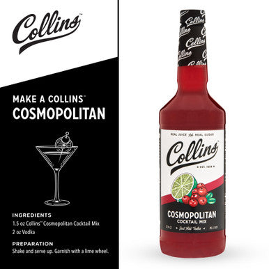 Collins - Cosmopolitan Cocktail Mix 32oz./946ML